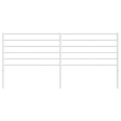 Cabeceira de cama 193 cm metal branco