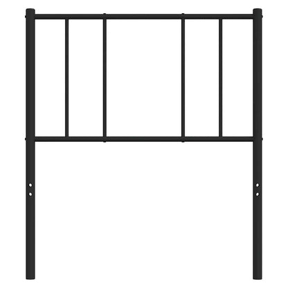 Cabeceira de cama 100 cm metal preto