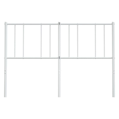 Cabeceira de cama 120 cm metal branco