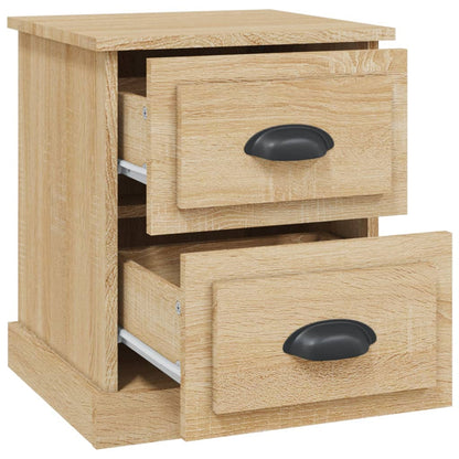 Mesa cabeceira 39x39x47,5 cm derivados madeira carvalho sonoma