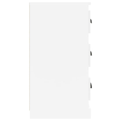 Aparador 70x35,5x67,5 cm derivados de madeira branco brilhante