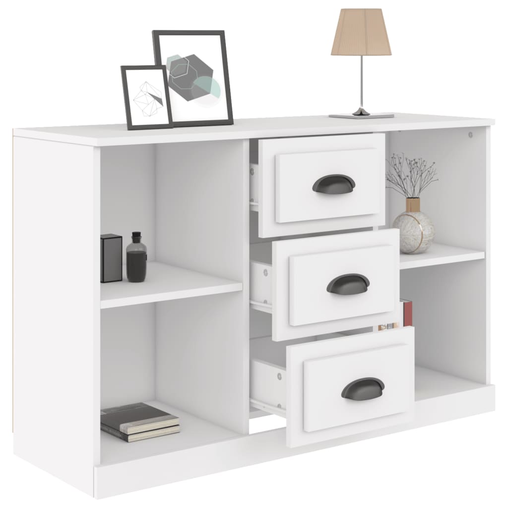 Aparador 104,5x35,5x67,5 cm derivados de madeira branco