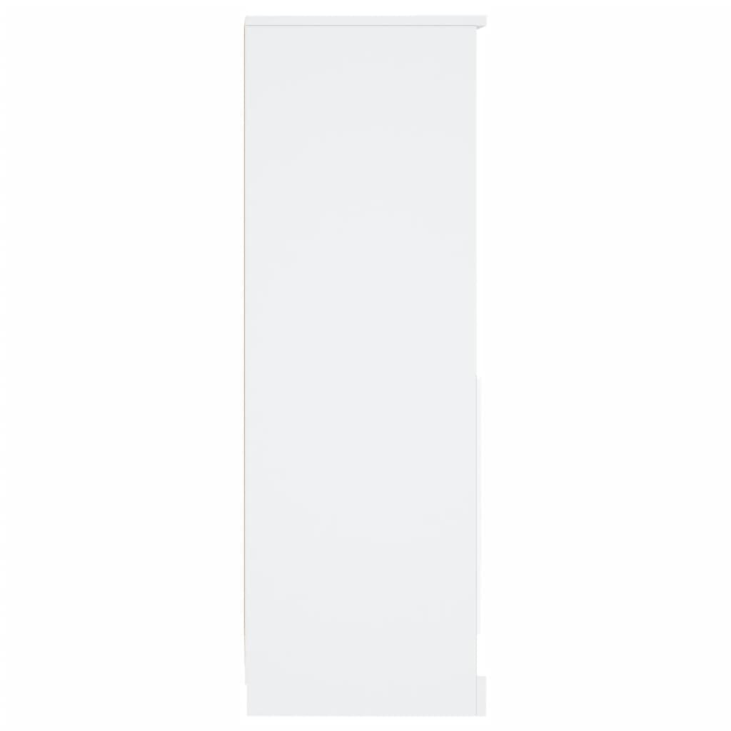Aparador alto 36x35,5x103,5 cm derivados de madeira branco