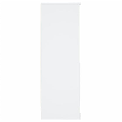 Aparador alto 36x35,5x103,5 cm derivados de madeira branco