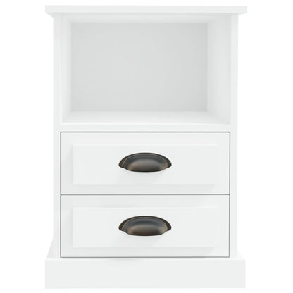 Mesa de cabeceira 43x36x60 cm branco