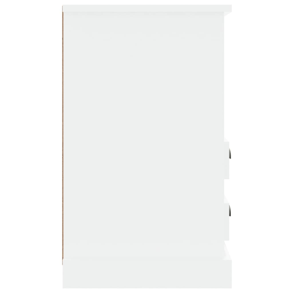 Mesa de cabeceira 43x36x60 cm branco