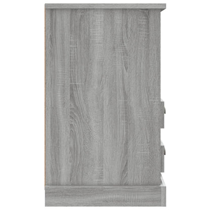 Mesas de cabeceira 2 pcs 43x36x60 cm cinzento sonoma