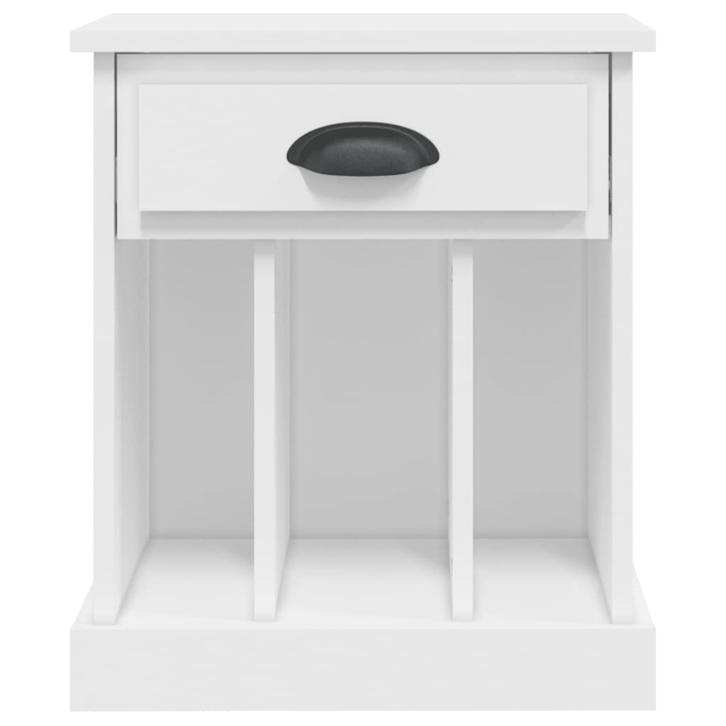 Mesas de cabeceira 2 pcs 43x36x50 cm branco