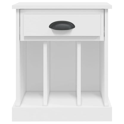 Mesas de cabeceira 2 pcs 43x36x50 cm branco