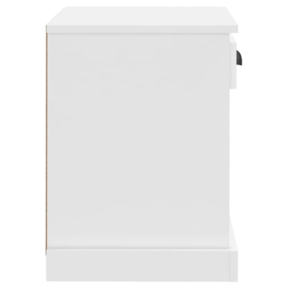 Mesas de cabeceira 2 pcs 43x36x50 cm branco