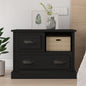 Mesa de cabeceira 60x39x45 cm preto