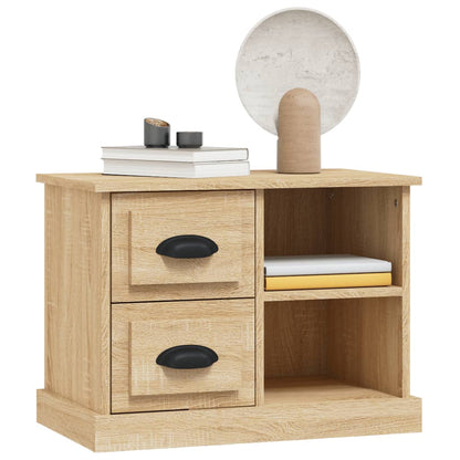 Mesa de cabeceira 60x35,5x45 cm cor carvalho sonoma