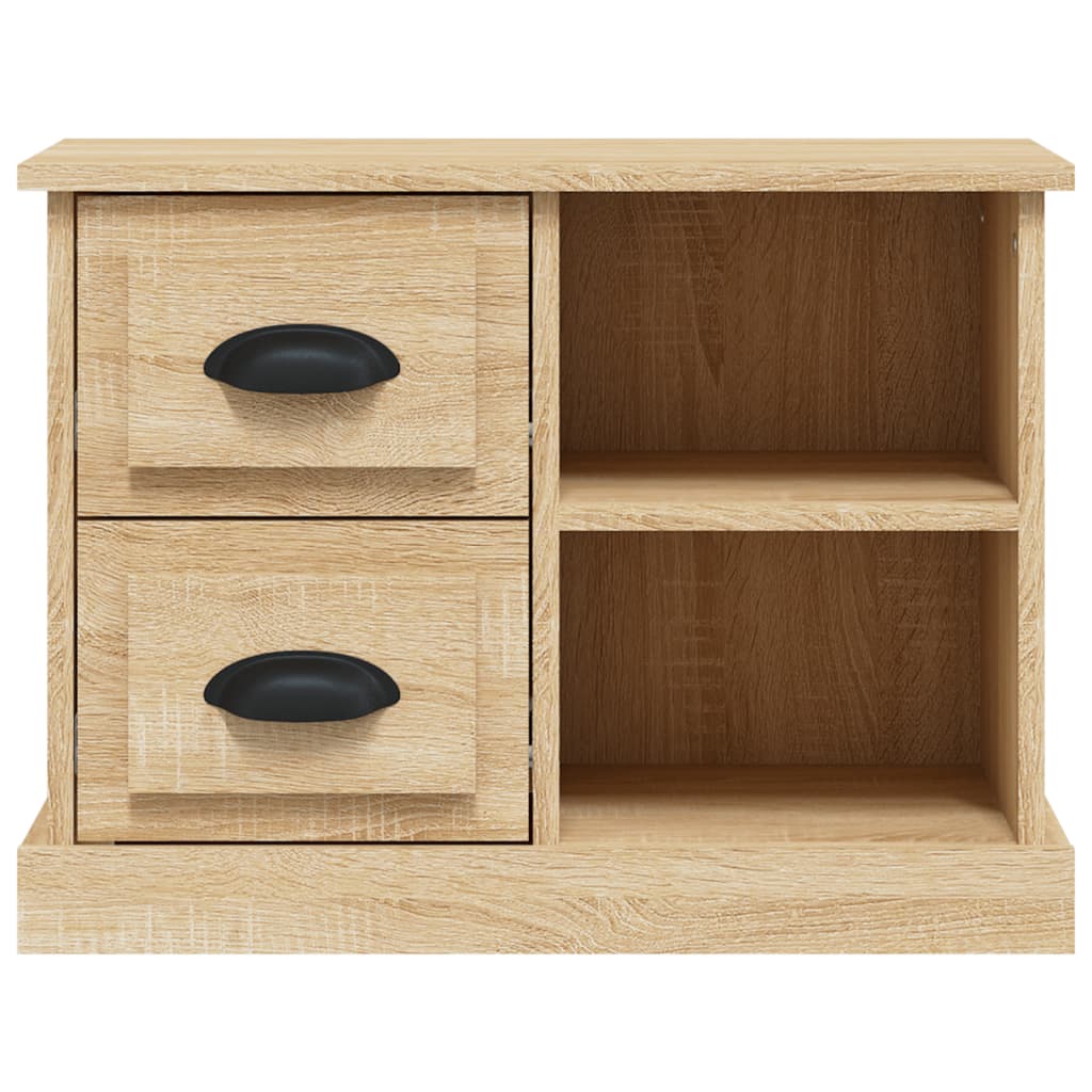 Mesa de cabeceira 60x35,5x45 cm cor carvalho sonoma