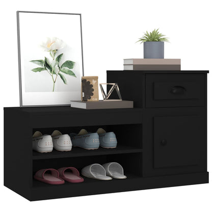 Sapateira 100x42x60 cm derivados de madeira preto