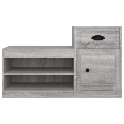 Sapateira 100x42x60 cm derivados de madeira cinzento sonoma
