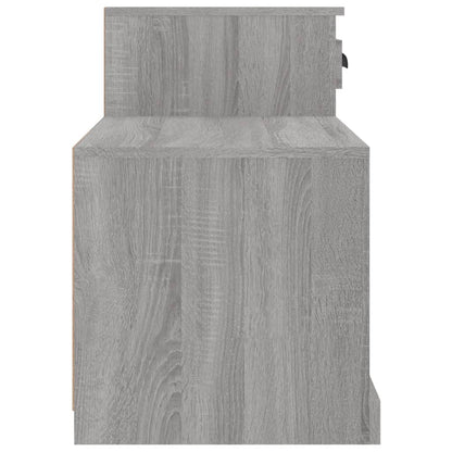 Sapateira 100x42x60 cm derivados de madeira cinzento sonoma