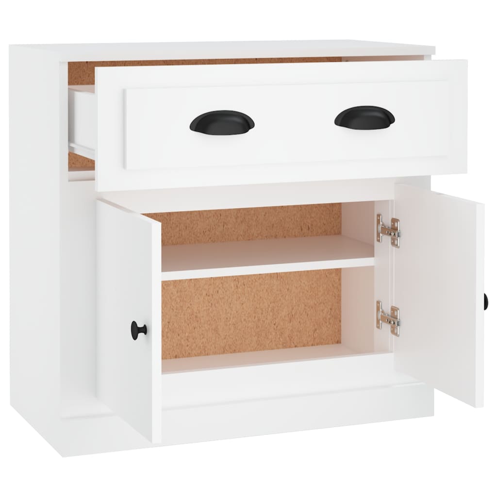 Aparador 70x35,5x67,5 cm derivados de madeira branco