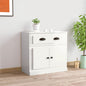 Aparador 70x35,5x67,5 cm derivados de madeira branco brilhante