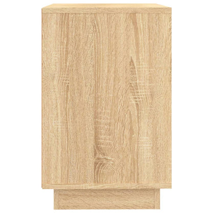 Aparador 102x35x55 cm madeira processada cor carvalho sonoma