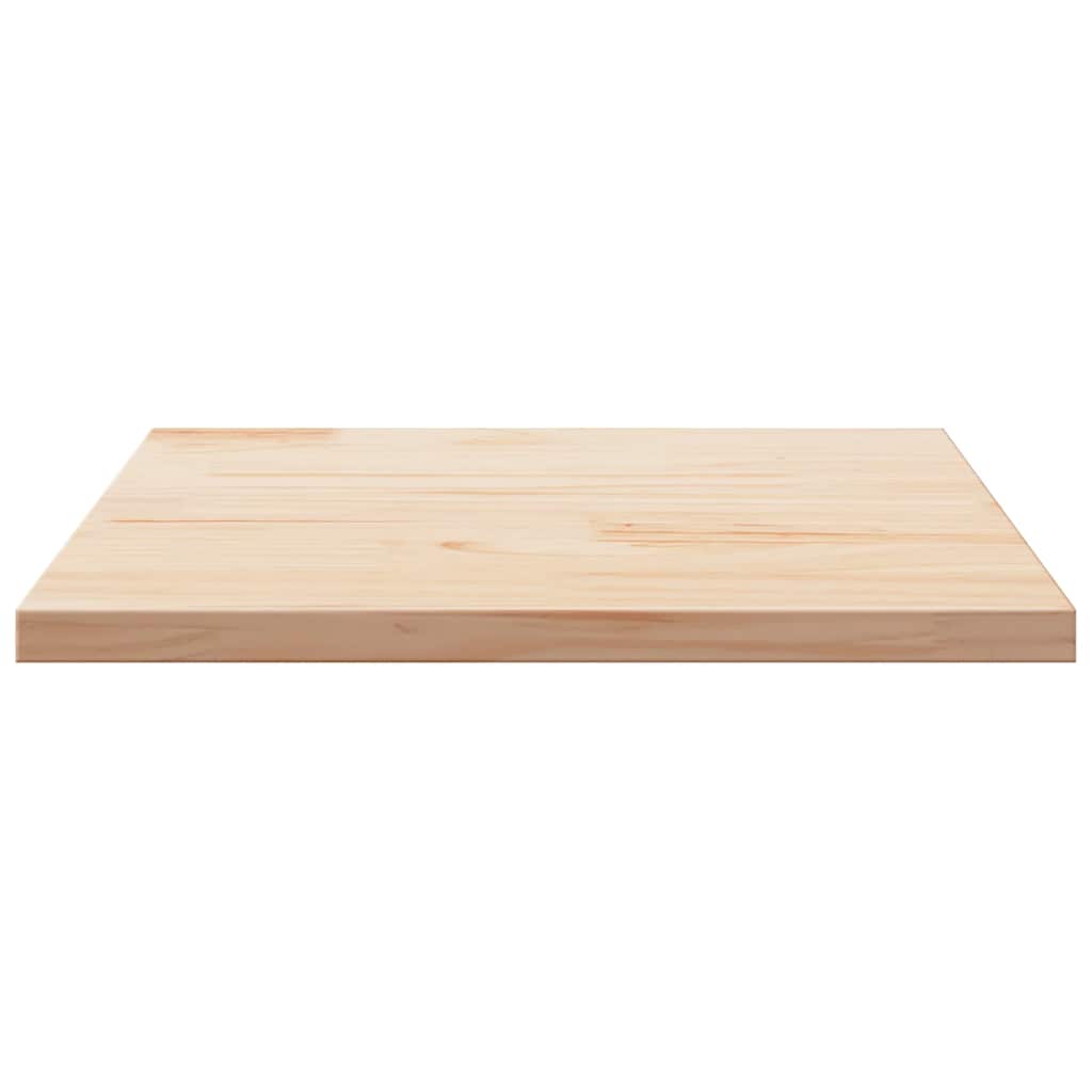 Tampo de mesa 70x70x2,5 cm madeira maciça pinho quadrado