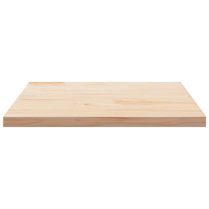 Tampo de mesa 70x70x2,5 cm madeira maciça pinho quadrado