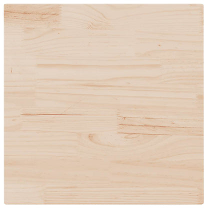 Tampo de mesa 70x70x2,5 cm madeira maciça pinho quadrado