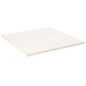 Tampo de mesa quadrado 70x70x2,5 cm pinho maciço branco