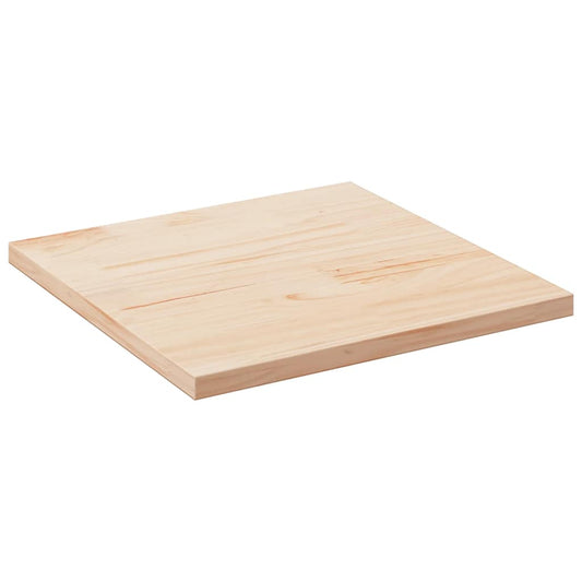 Tampo de mesa 80x80x2,5 cm madeira maciça pinho quadrado
