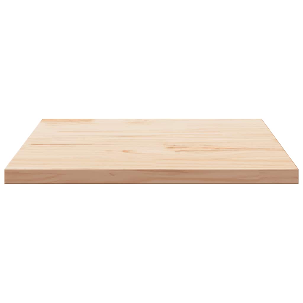 Tampo de mesa 80x80x2,5 cm madeira maciça pinho quadrado