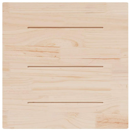 Tampo de mesa 80x80x2,5 cm madeira maciça pinho quadrado
