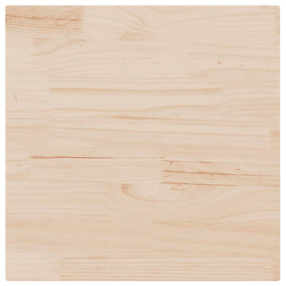Tampo de mesa 80x80x2,5 cm madeira maciça pinho quadrado