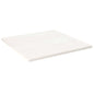 Tampo de mesa quadrado 80x80x2,5 cm pinho maciço branco
