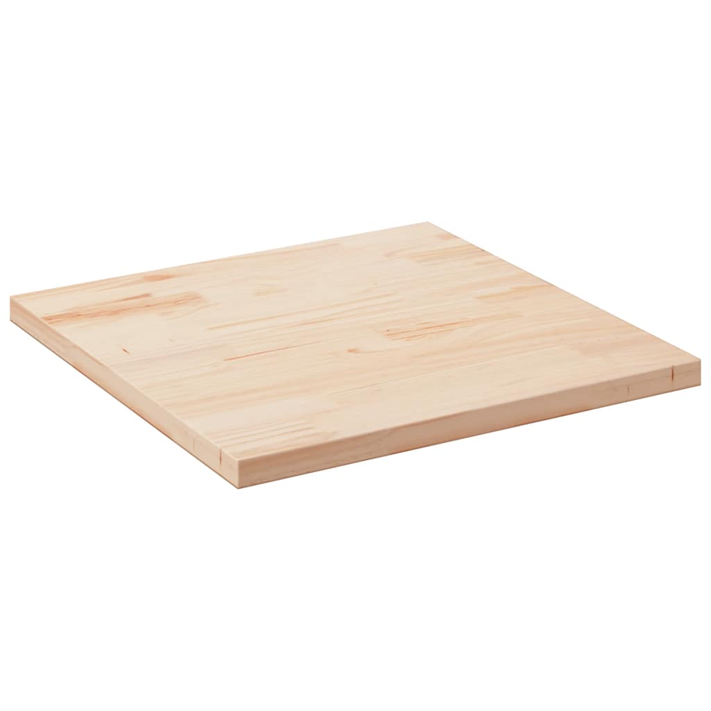 Tampo de mesa quadrado 90x90x2,5 cm pinho maciço