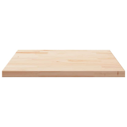 Tampo de mesa quadrado 90x90x2,5 cm pinho maciço