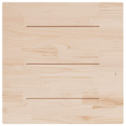 Tampo de mesa quadrado 90x90x2,5 cm pinho maciço branco