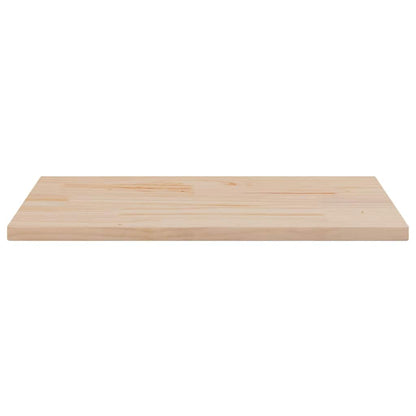 Tampo de mesa retangular 80x40x2,5 cm pinho maciço