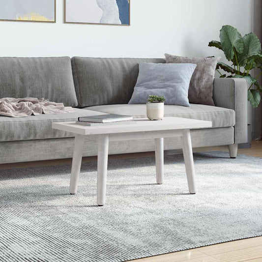 Tampo de mesa retangular 80x40x2,5 cm pinho maciço branco