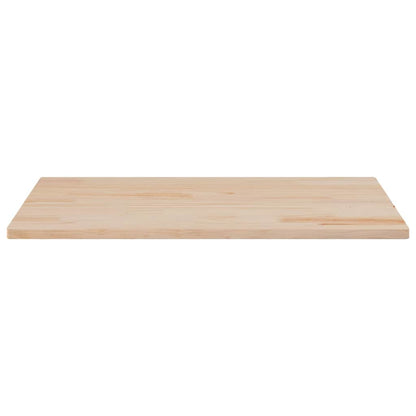Tampo de mesa retangular 100x50x2,5 cm pinho maciço