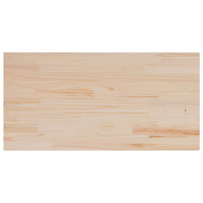 Tampo de mesa retangular 110x55x2,5 cm pinho maciço
