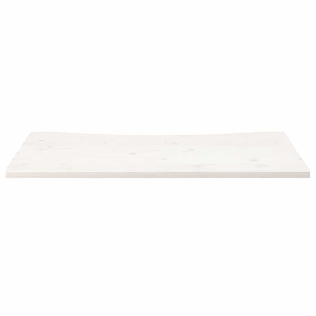 Tampo de secretária 110x55x2,5 cm pinho maciço branco