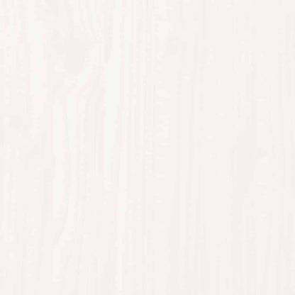 Cadeiras de jardim c/ almofadões 2 pcs pinho maciço branco