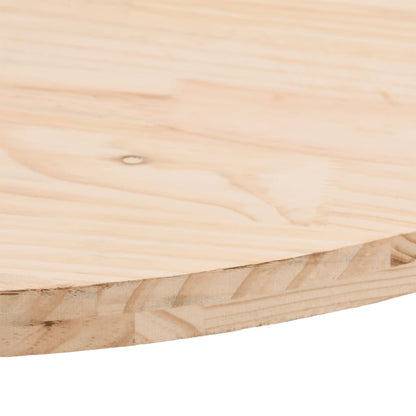 Tampo de mesa 80x40x2,5 cm madeira maciça pinho oval