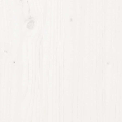 Tampo de mesa oval 80x40x2,5 cm pinho maciço branco