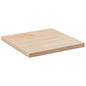 Tampo de mesa quadrado 40x40x2,5 cm pinho maciço branco