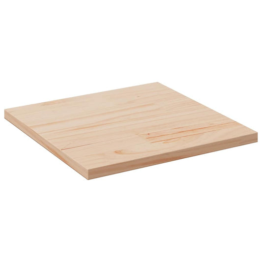 Tampo de mesa quadrado 50x50x2,5 cm pinho maciço