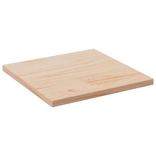 Tampo de mesa quadrado 60x60x2,5 cm pinho maciço