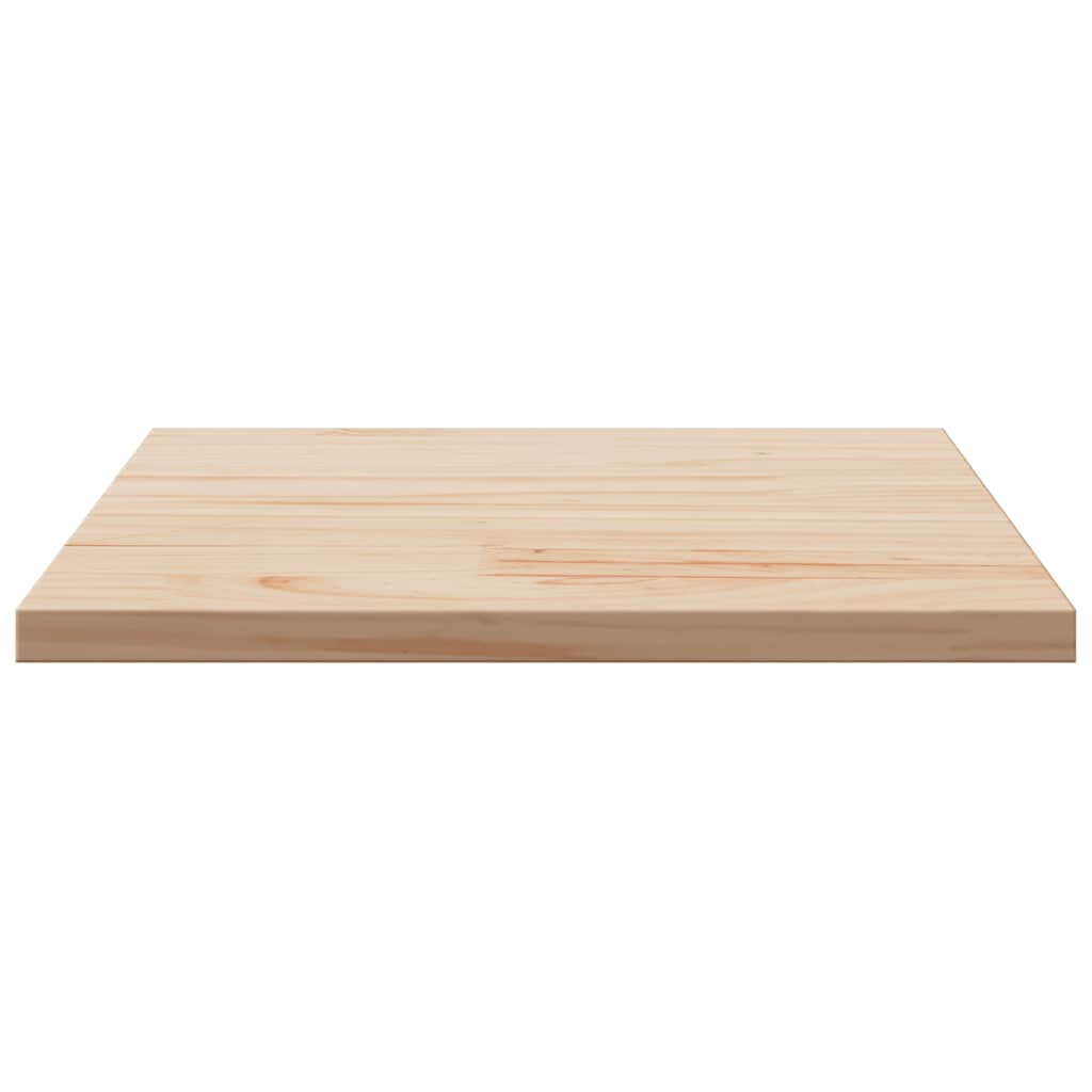 Tampo de mesa quadrado 60x60x2,5 cm pinho maciço