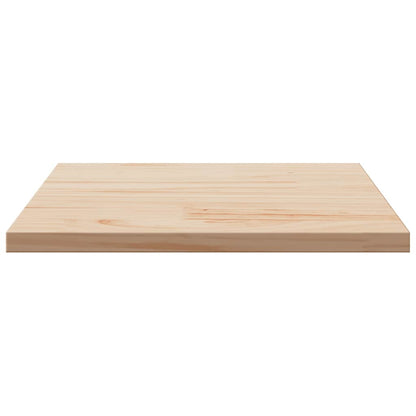 Tampo de mesa quadrado 60x60x2,5 cm pinho maciço