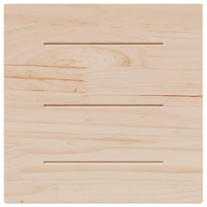 Tampo de mesa quadrado 60x60x2,5 cm pinho maciço