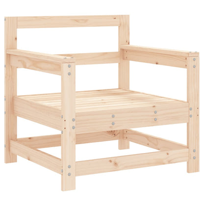 Cadeiras de jardim 2 pcs madeira de pinho maciça